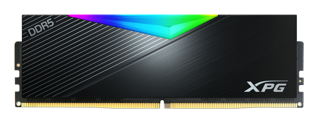 Memoria RAM DDR5 DIMM 32GB 6400MHz CL32, XPG Lancer RGB, Color Negro. AX5U6400C3232G-CLARBK