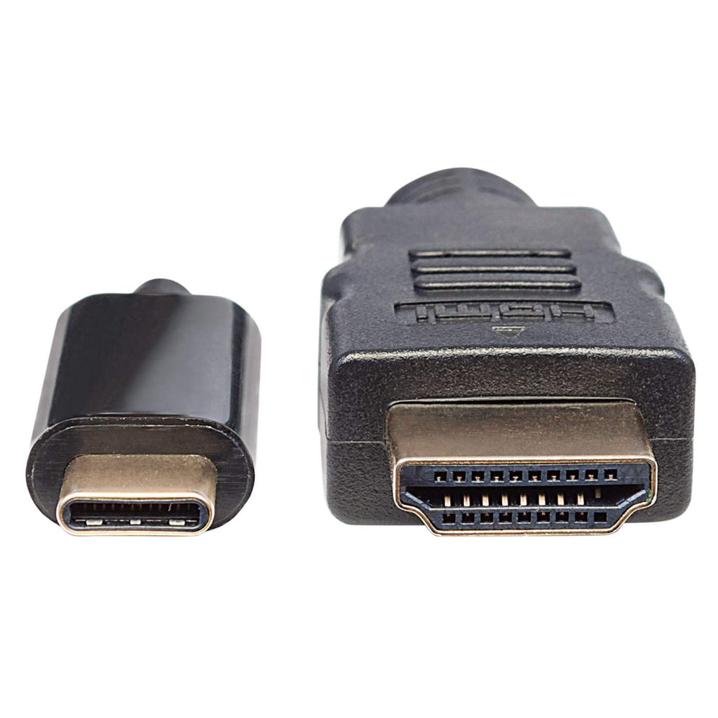 Cable Convertidor de Video 2m USB-C a HDMI Manhattan 151764, 4K 30Hz, Color Negro - imagen 3