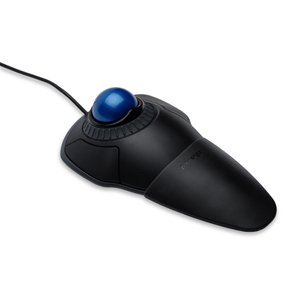 Mouse Alámbrico Kensingston Trackball Orbit, Bola de 40mm, Botones Programables, Bateria AA, Color Gris