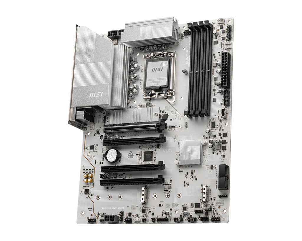 MotherBoard 1851 ATX MSI Z890-S WIFI WHITE, 256GB RAM DDR5 Max, 1 M.2 PCIE 5 + 2 M.2 PCIE 4, Wi-Fi 7 + BT 5.4 - imagen 3