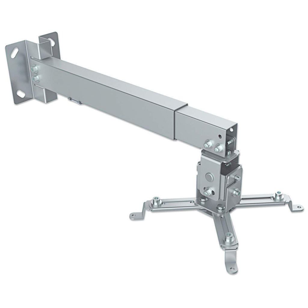 Soporte Articulado de pared o techo para Proyector, Manhattan 461191, hasta 20kg, Color Plata - imagen 2