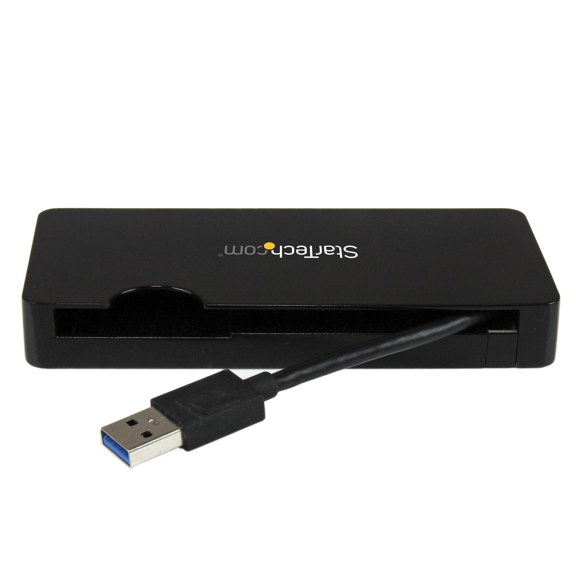 Docking Station USB-A 3.0 Startech USB3SMDOCKHV, 1xUSB-A 3.0, 1xHDMI QWXGA, 1xVGA, 1xRJ45 Gigabit - imagen 3