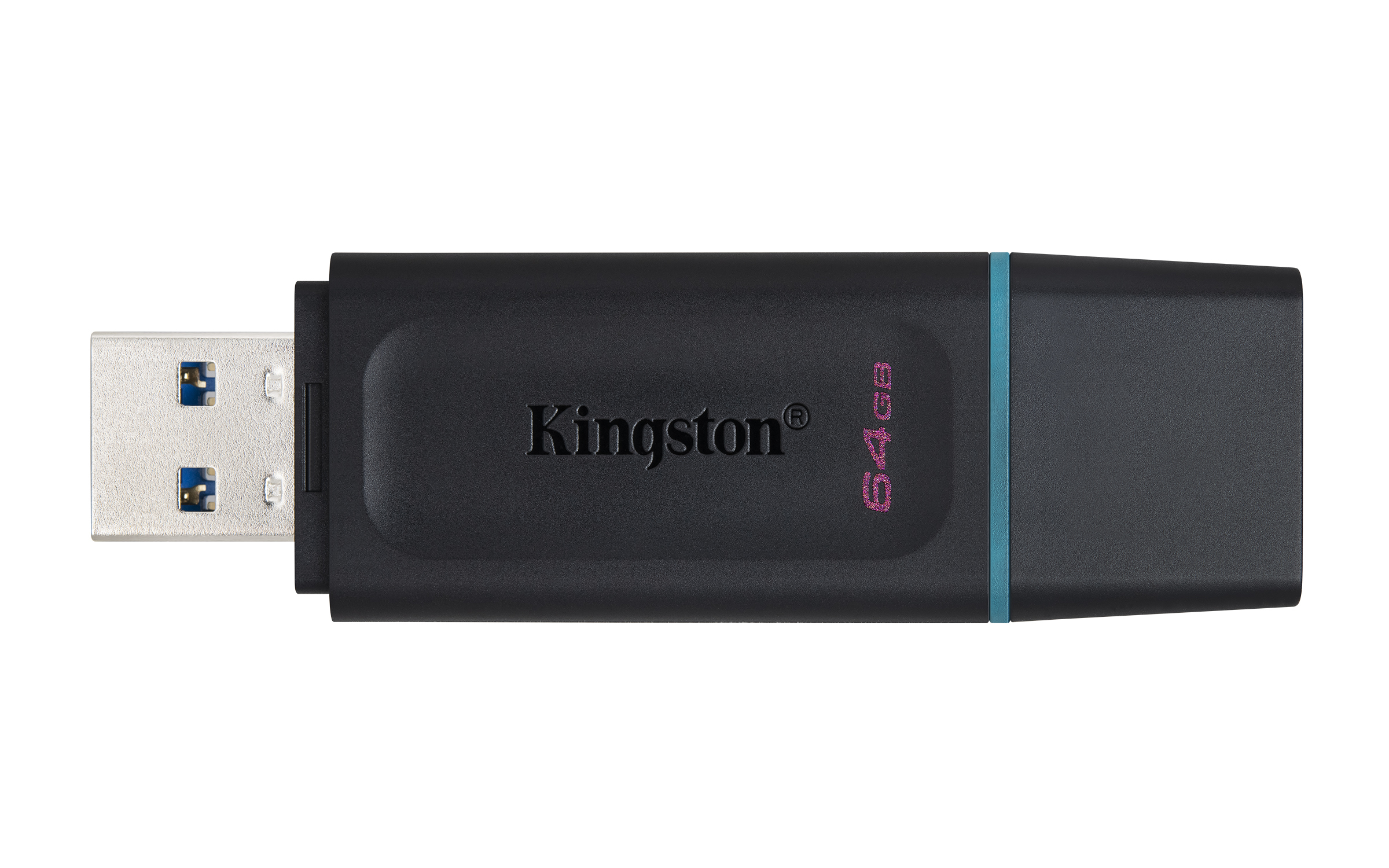 Memoria USB-A 64GB Kingston DataTraveler Exodia, USB 3.2 Gen 1, Color Negro/Azul  DTX/64GB - imagen 3