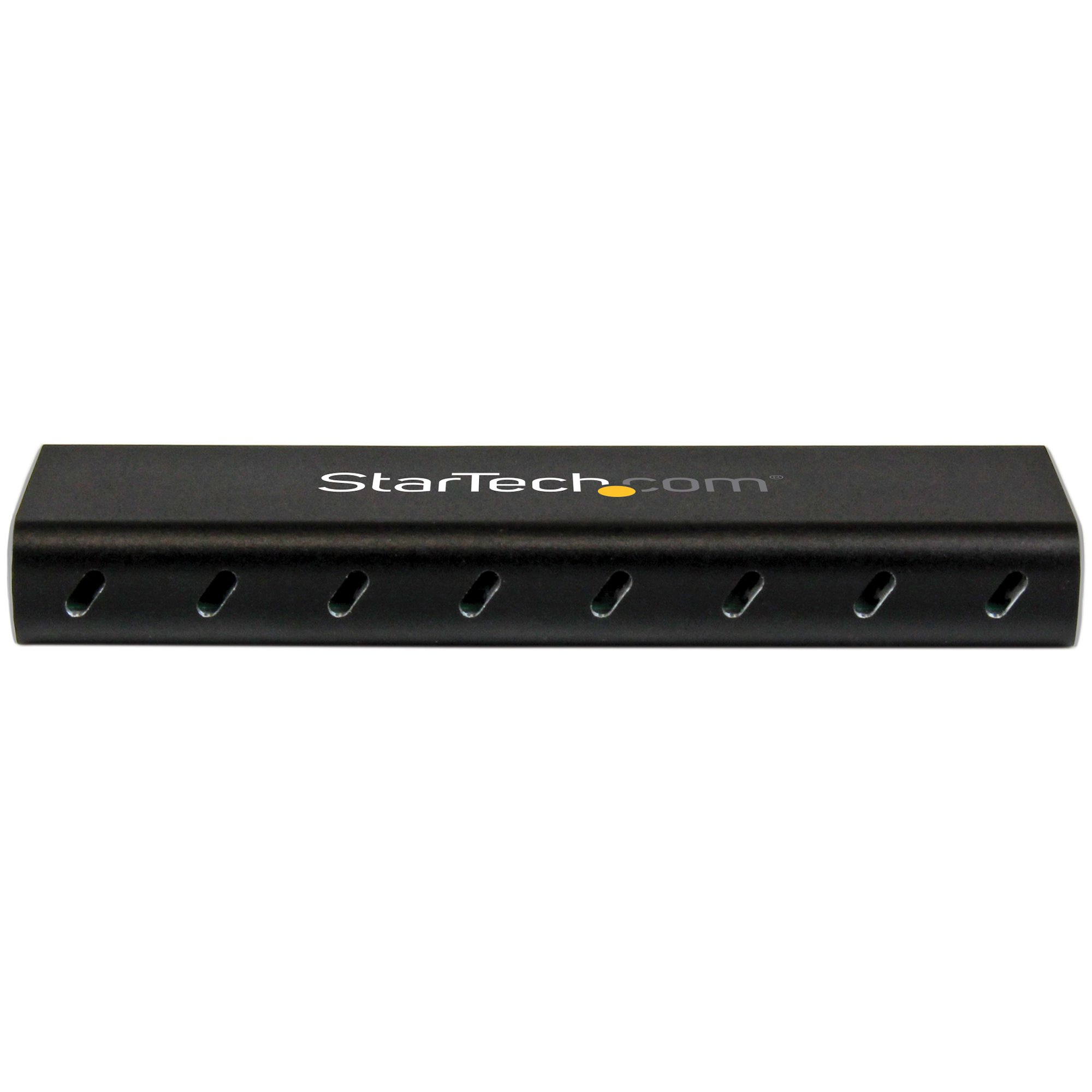 Enclosure para M.2 SATA, Startech.com SM2NGFFMBU33, USB-A 3.0, para 2230/2242/2260/2280, No compatible con M.2 NVMe
