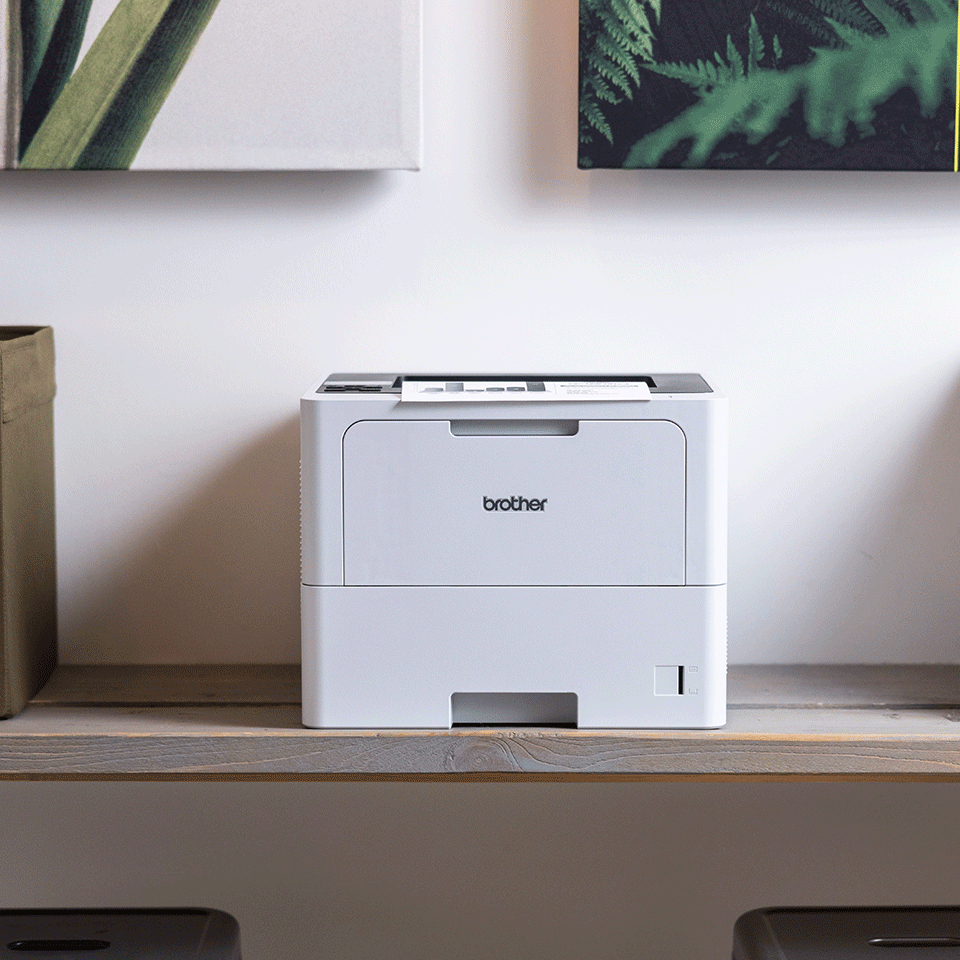 Impresora Láser Monocromática Brother Valor HLL6210DW, 52 ppm, Dúplex, Gigabit Ethernet, Wifi, Tóner de hasta 18,000 pág - imagen 4