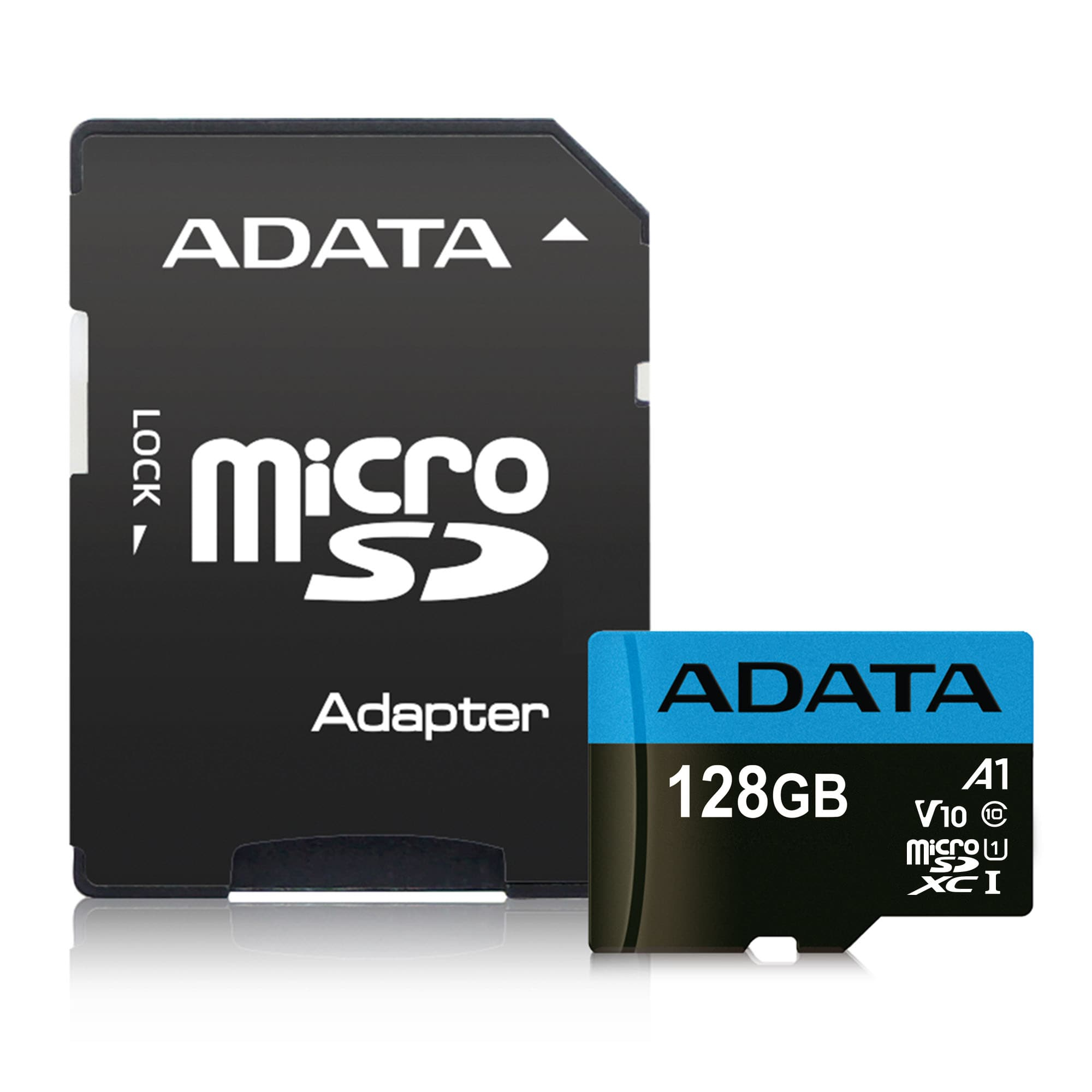 Memoria Micro SDXC 128GB Adata Premier, Clase 10, U1, V10, 100MB/s lectura, 25MB/s escritura, Incluye adaptador SD - imagen 3