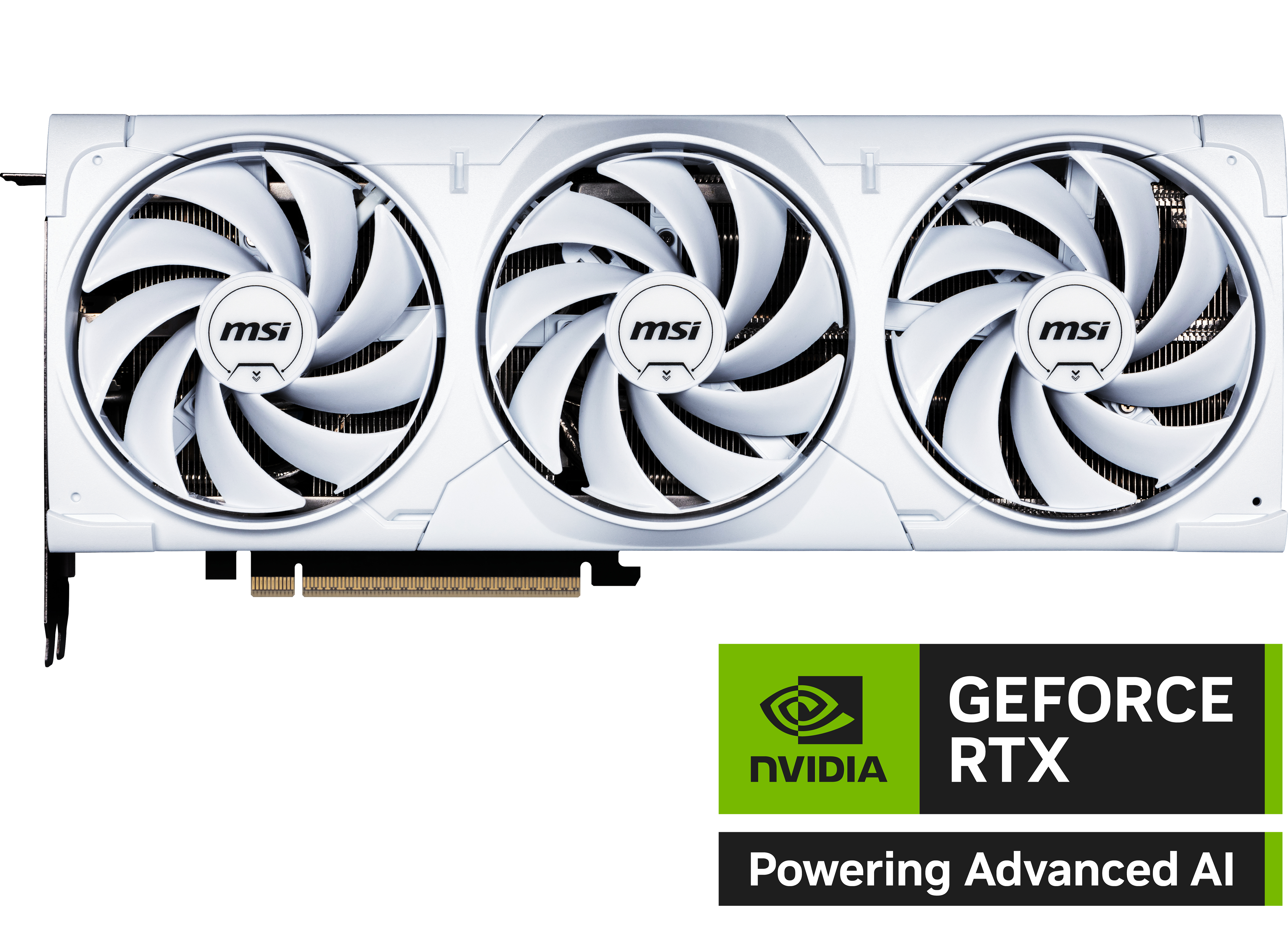 Tarjeta de Video NVIDIA RTX5080 OC MSI Ventus 3x White, 16GB GDDR7, 3 DisplayPort + 1 HDMI, Min 850W