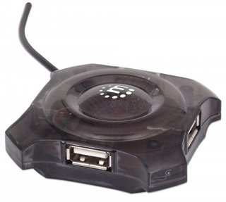 Hub USB-A 2.0 Manhattan 162272, 4x USB-A 2.0 - imagen 3