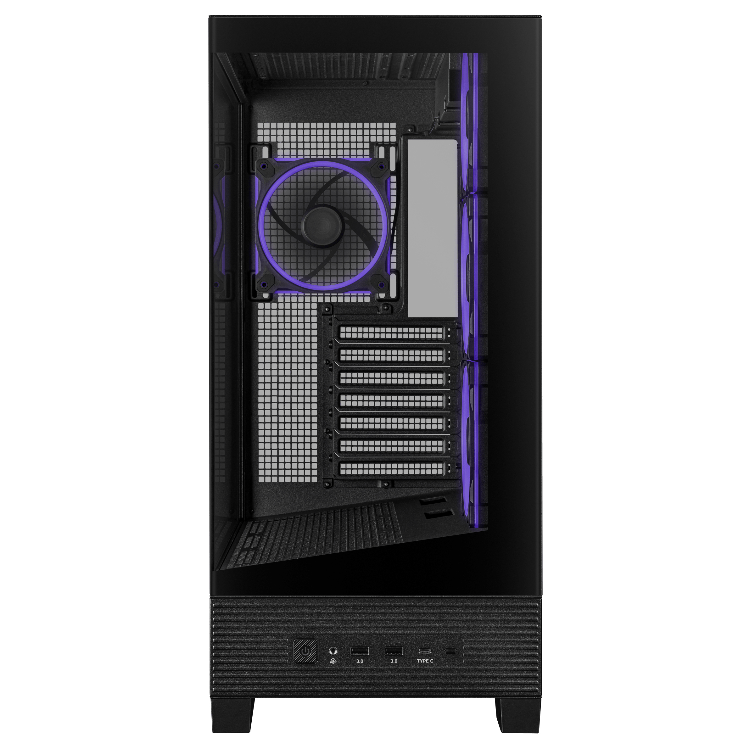 Gabinete ATX ASUS A31 TG, Sin Ventiladores, Radiador 360mm Max, Color Negro - imagen 4