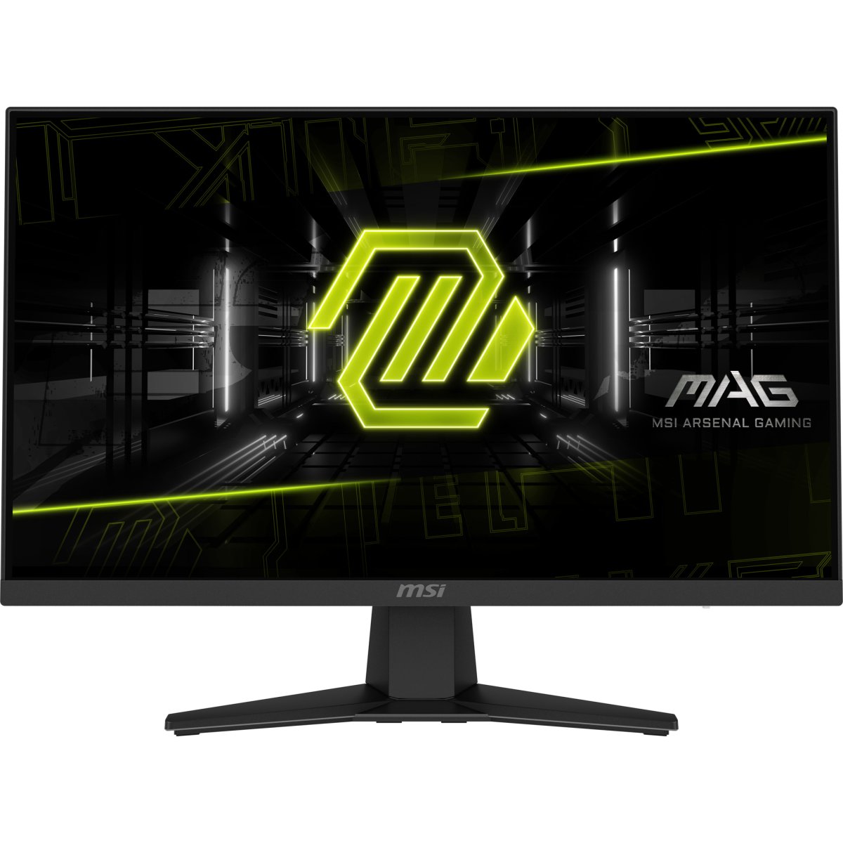 Monitor 24" 1920x1080 200Hz 0.5ms, MSI MAG 244F, Panel IPS, FreeSync, 1 HDMI + 1 DisplayPort, VESA 100mm, Color Negro - imagen 1