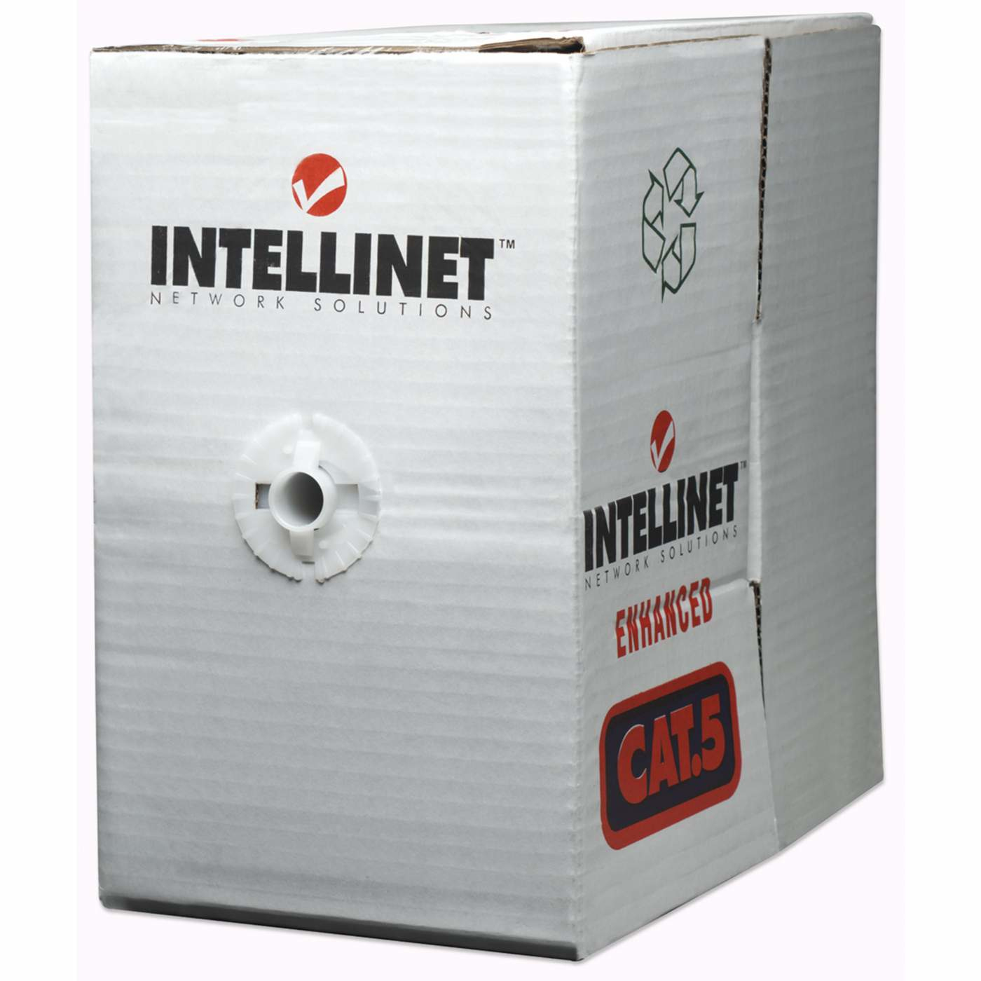 Bobina de Cable Ethernet Cat6 305m Intellinet 704663, Uso Interior, Sin Blindado, Color Gris