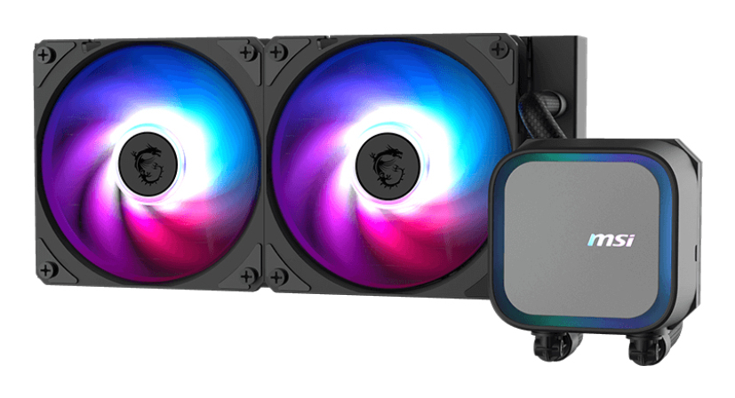 Enfriamiento Liquido 240mm MSI MAG Coreliquid A13 240, ARGB, Color Negro - imagen 4
