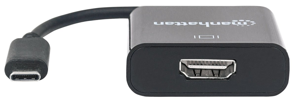 Convertidor de Video USB-C a HDMI Manhattan 151788, 4K 30Hz, Color Negro - imagen 3