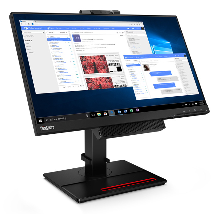 Monitor 21.5" 1920x1080 60Hz 6ms, Lenovo Tiny-in-One 22 Gen 4 US, Panel IPS, 1 DisplayPort + 1 USB, VESA 100mm - imagen 5