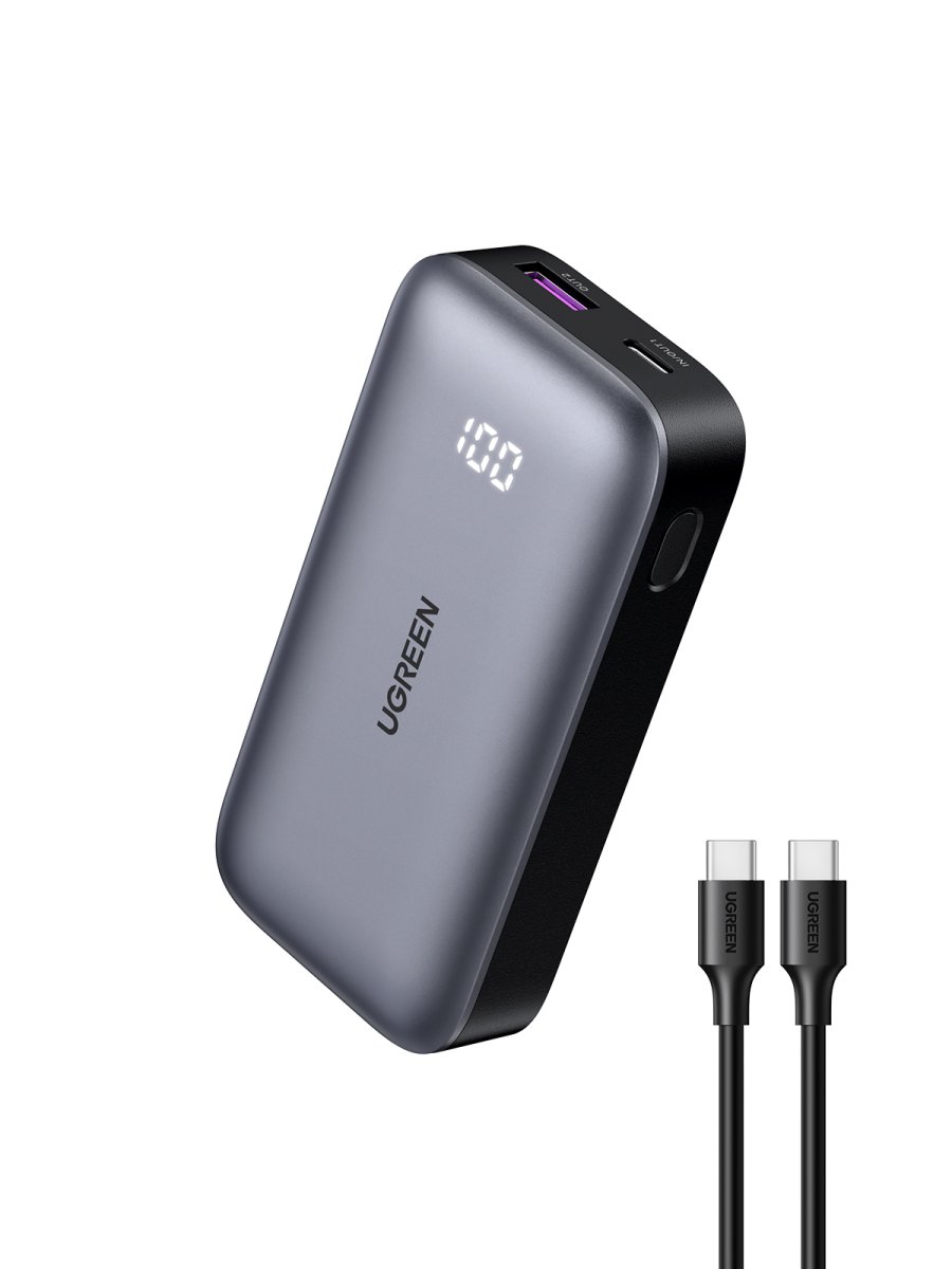 Power Bank Ugreen 25185, 10,000mAh, 30W, Carga Bidireccional - imagen 2