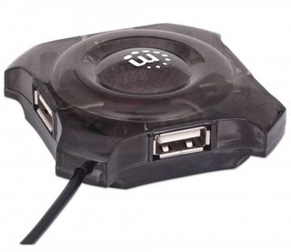 Hub USB-A 2.0 Manhattan 162272, 4x USB-A 2.0 - imagen 4