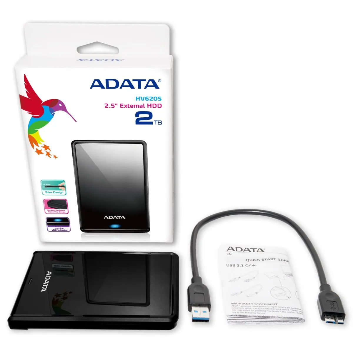 Disco Duro Externo 4TB Adata HV620S - imagen 5