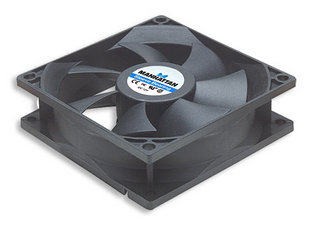 Ventilador 80mm Manhattan 700320, Color Negro
