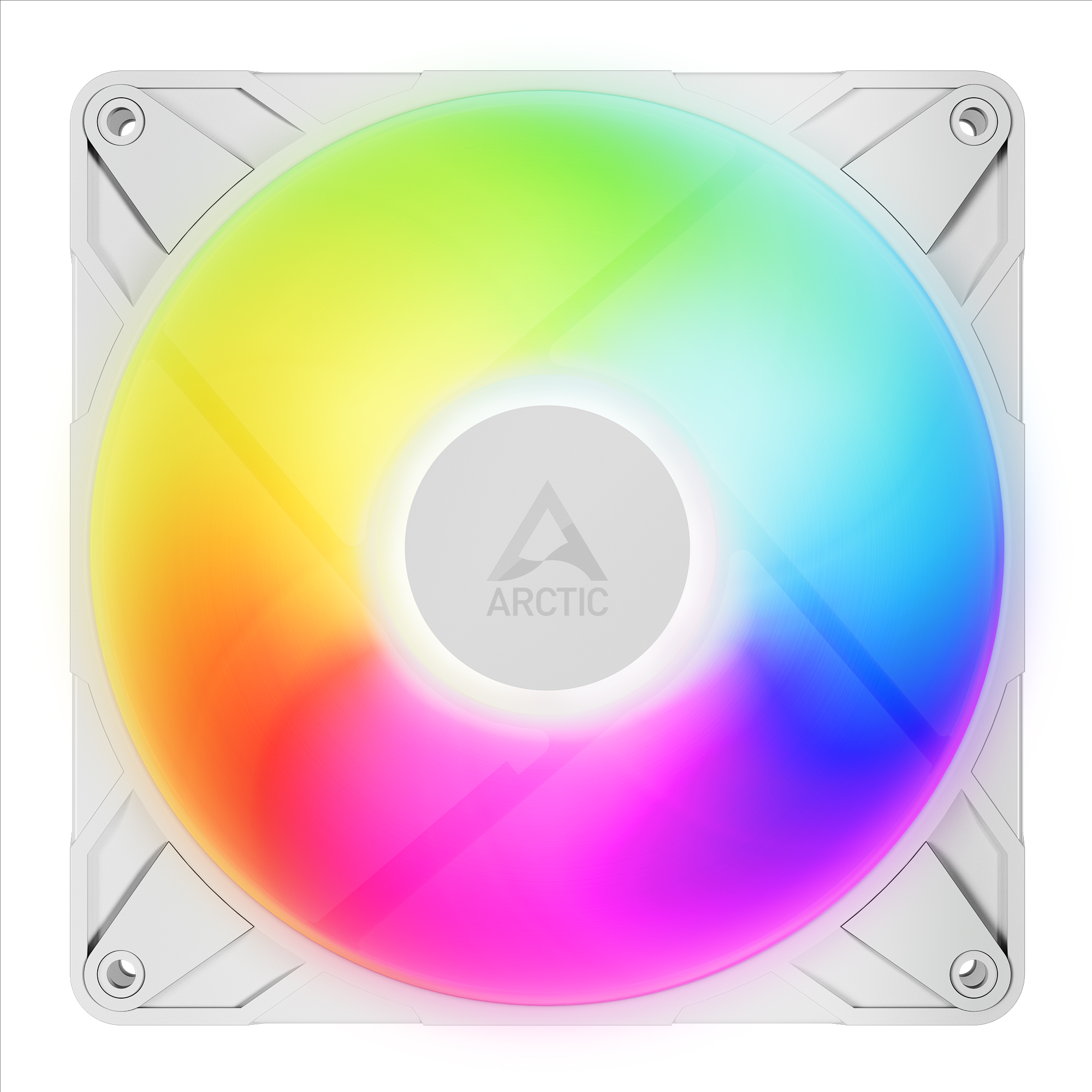 Ventilador 140mm Artic P14 Pro A-RGB, RGB, Sistema en Cadena, Color Blanco