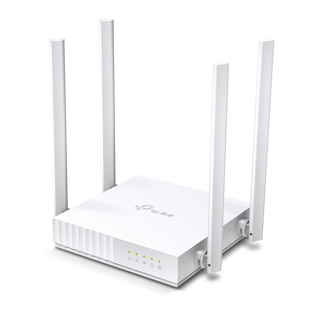 Router Wi-Fi Doble Banda Tp-Link AC750 Archer C24, Puertos 10/100, Wi-Fi 5 2.4GHz 300Mbps/5GHz 433Mbps, Uso Interior - imagen 2