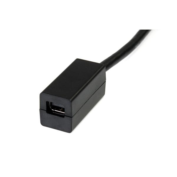 Cable Adaptador de Video 15cm DisplayPort a Mini DisplayPort Startech DP2MDPMF6IN, Hasta 3840x2400 60Hz, Color Negro - imagen 3