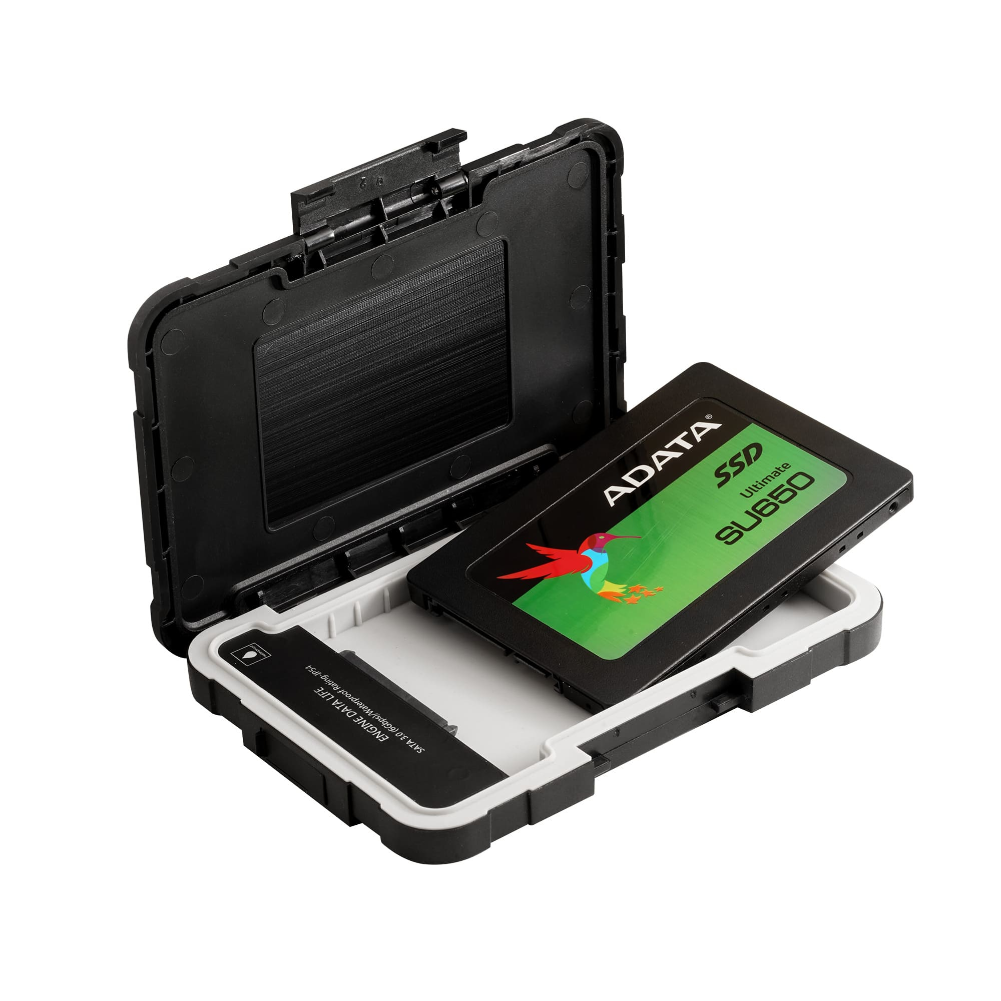Enclosure para Disco SATA 2.5", Adata ED600, Resistencia IP54, USB-A 3.1, Color Negro