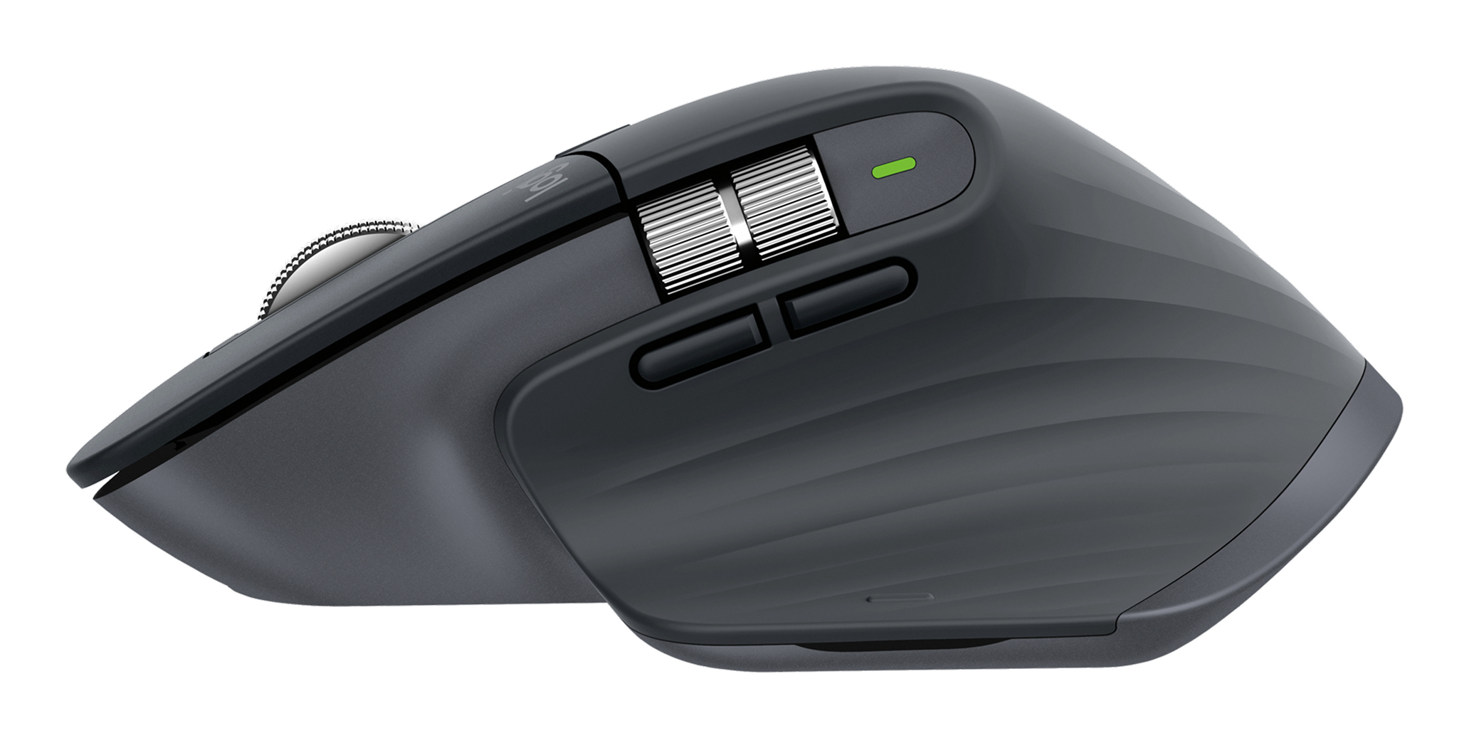 Logitech MX Master 3S Mouse Inalámbrico de Desempeño, Scrolling Ultra-rápido, 8K dpi,  910-007502 NEGRO - imagen 4