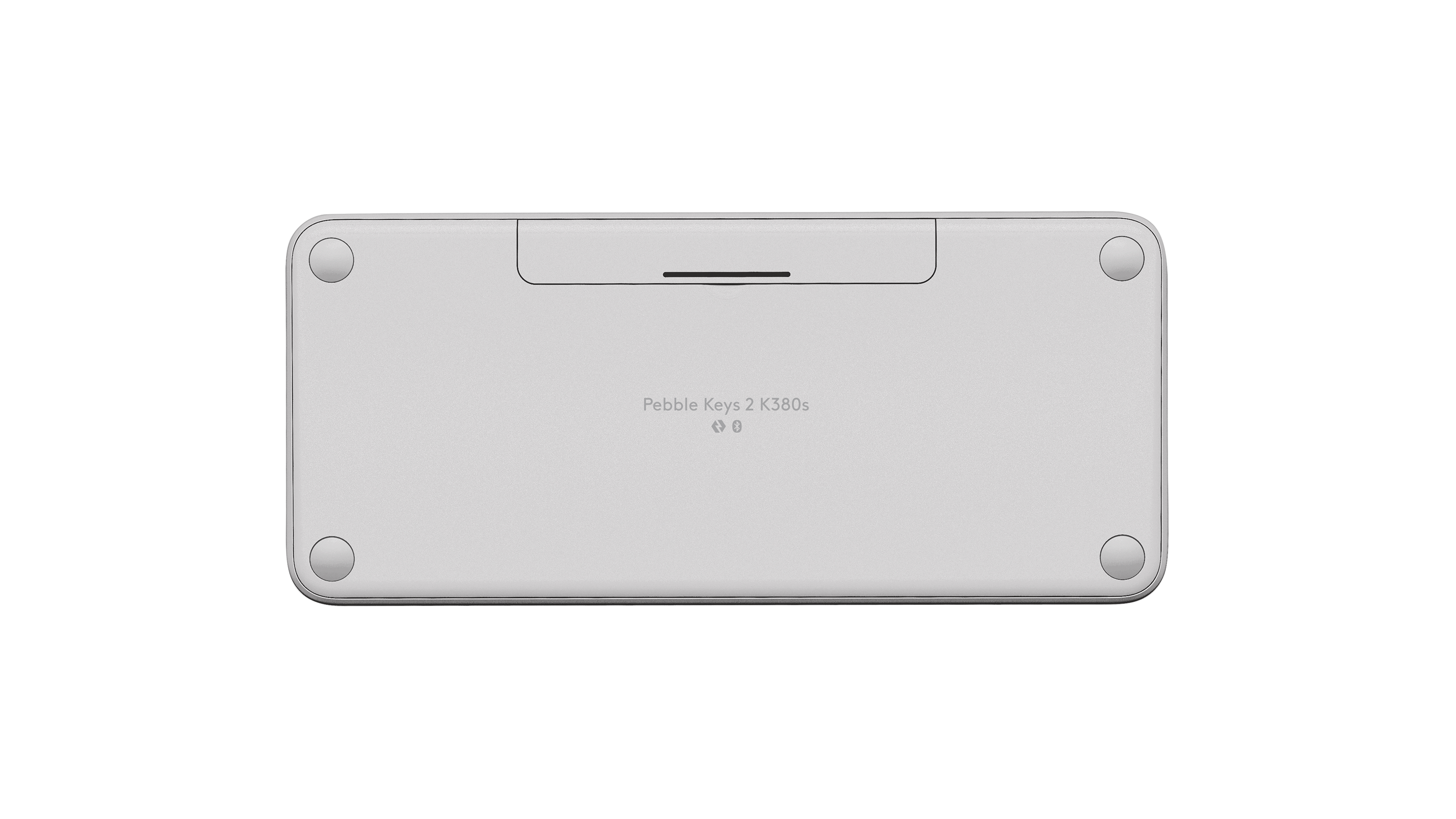 Teclado Logitech Pebble Keys 2 Blanco