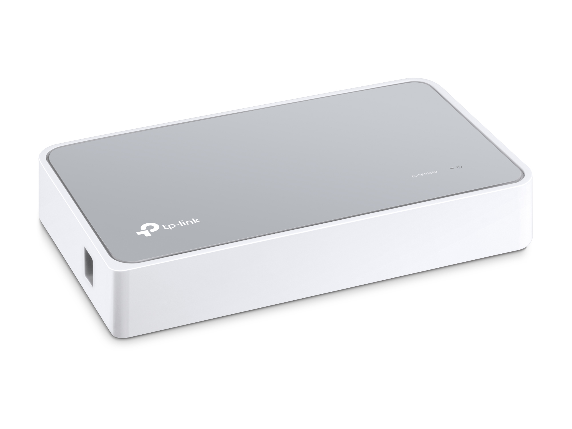 Switch 8 Puertos 10/100 p/Escritorio Tp-Link TL-SF1008D, Caja de Plastico, Color Balnco