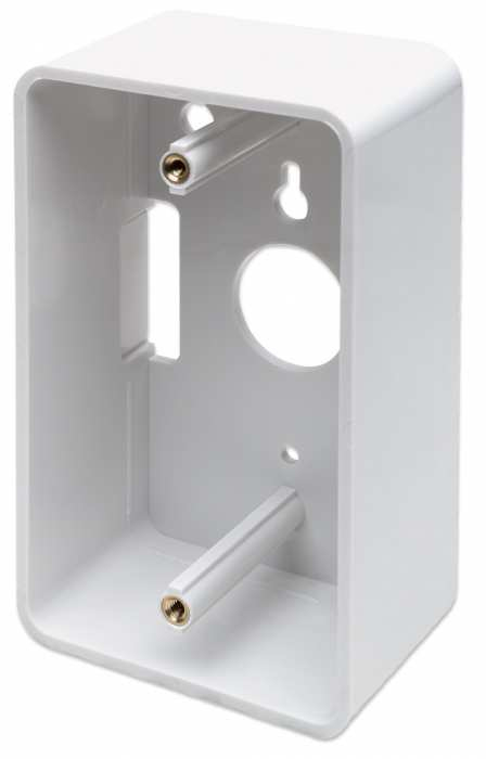 Caja de Pared Intellinet 517874, Profunidad de 4.80cm, Color Blanco - imagen 1