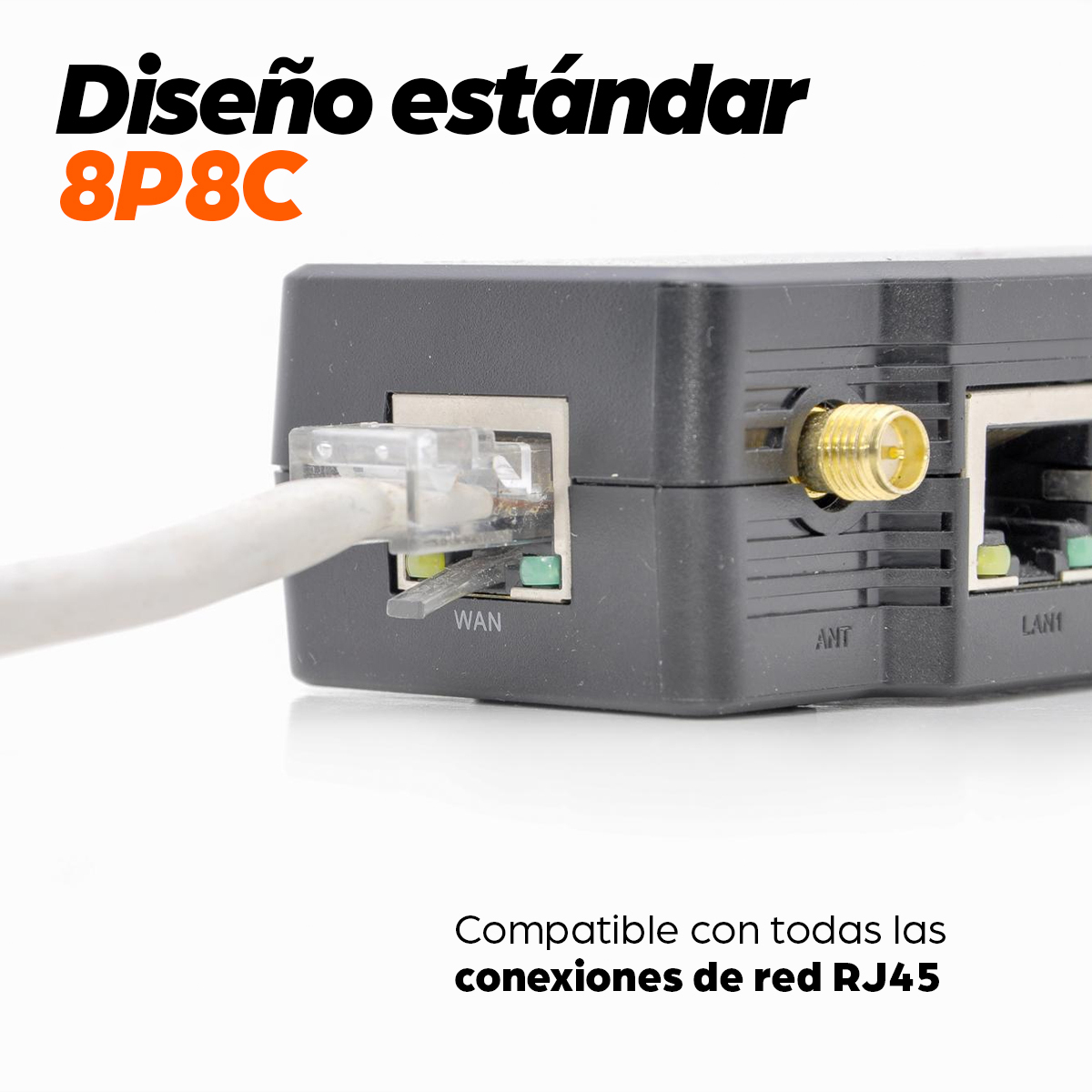 Bote con 100 Plugs RJ45 Cat6 UTP Intellinet 502344, Contactos Chapados en Oro, para Cable Flexible - imagen 5