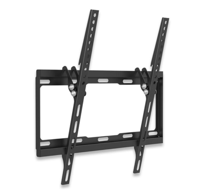 Soporte Inclinable de pared para TV, Manhattan 460941, de 32" a 55", hasta 35kg, VESA 400x400 Max, Color Negro - imagen 1