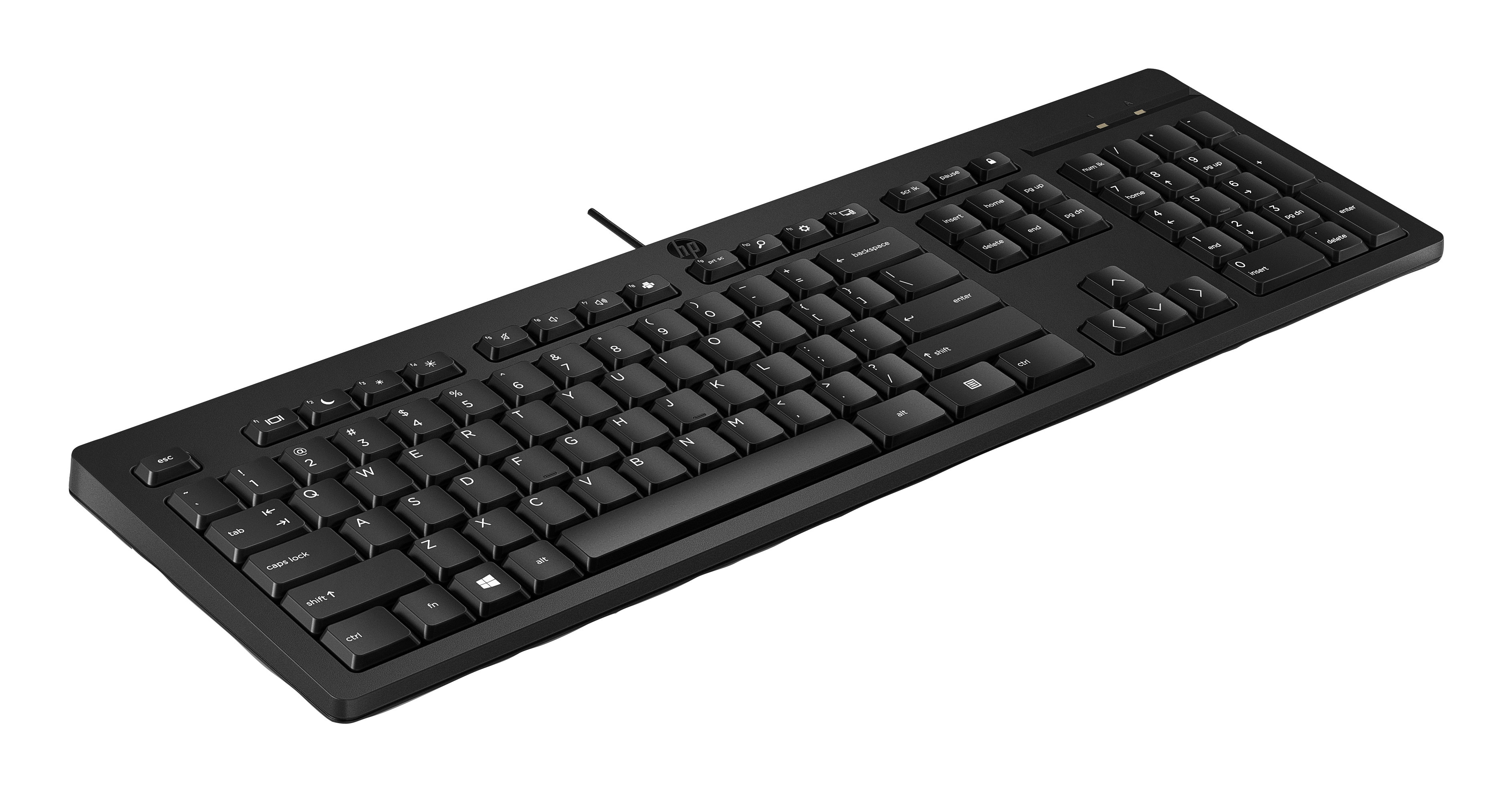 Teclado Alámbrico HP 125 G2, Color Negro - imagen 2
