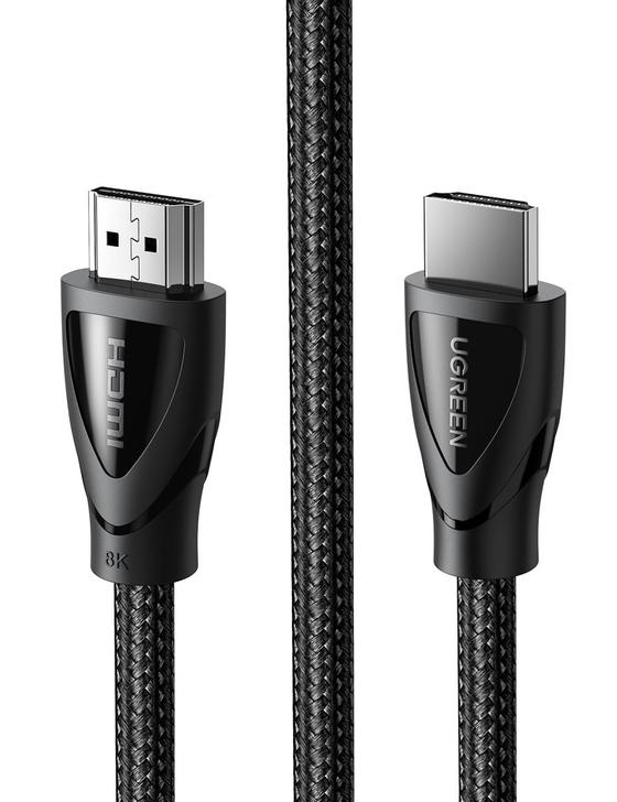 Cable de Video 1m HDMI a HDMI 2.1 Ugreen 80401, 8K 60Hz, 4K 120Hz, Color Negro - imagen 1