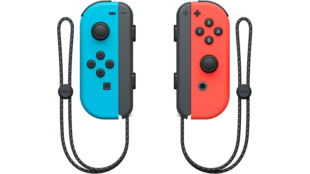 Nintendo Switch Oled Neon rojo y azul 64 - imagen 4