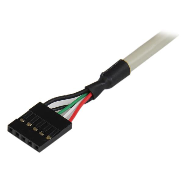 BRACKET 2 USB A PLACA MADRE USBPLATE - imagen 2
