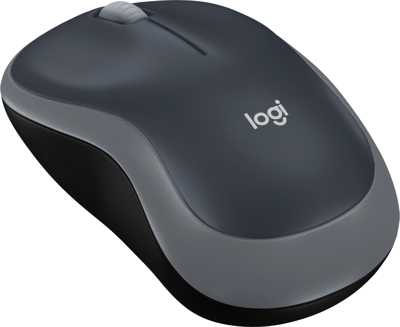Mouse Inalámbrico Logitech M185, RF, 1,000dpi, Bateria AA, Color Negro/Gris