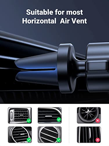 Soporte de Celular para Automóvil en Rendija de Ventilación Ugreen 50564, Compatibilidad con dispositivos de 4'' a 7''