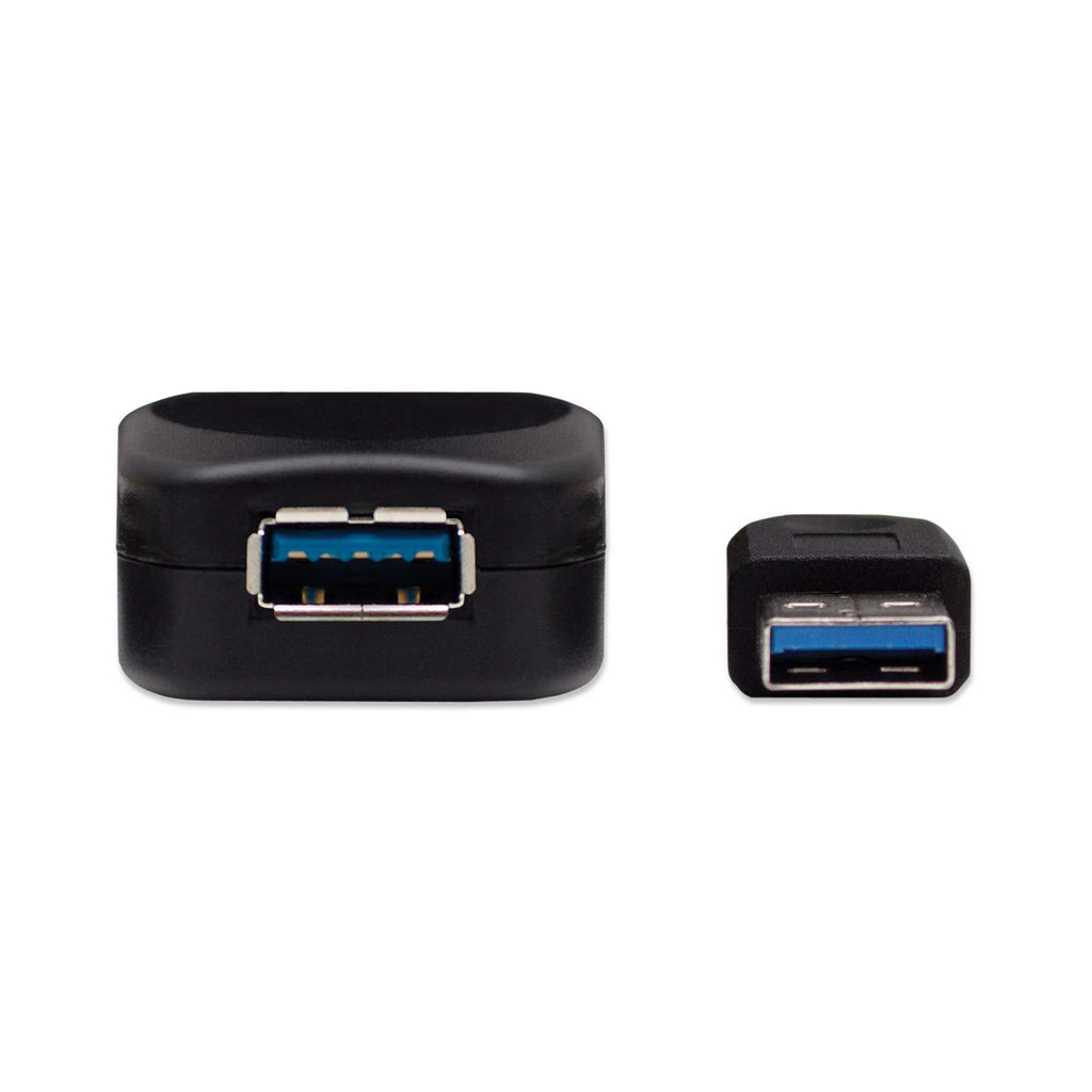 Extension Activa USB-A 3.0 5m Manhattan 150712, 5Gbps, Color Negro - imagen 4