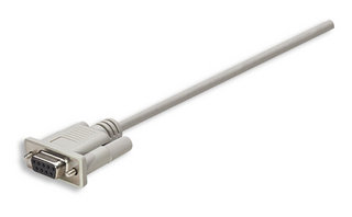 Cable Serial DB9 Manhattan 304344, Macho - Hembra, 3m, 9 Conductores, Blindado y Moldeado - imagen 3