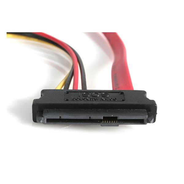 Adaptador SAS 29 Pines (SFF-8482) a SATA con Molex LP4, 45.7cm, StarTech.com SAS729PW18 - imagen 3