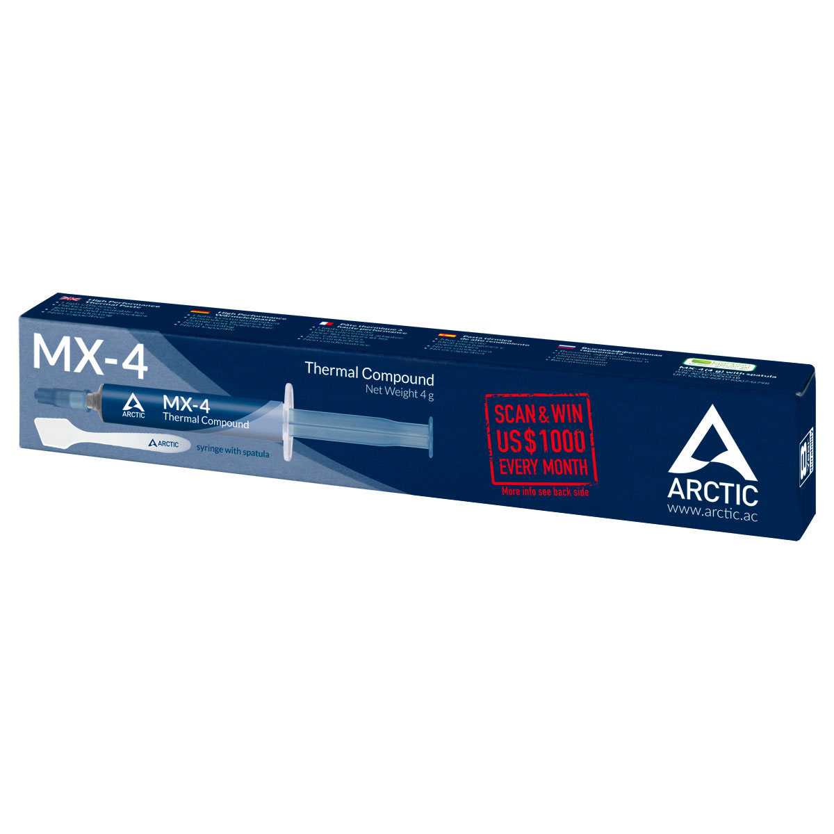 Pasta Termica Artic MX-4 4g Espatula