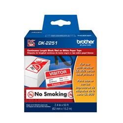 CINTA BROTHER DK2251 - COLOR BLANCO, BROTHER