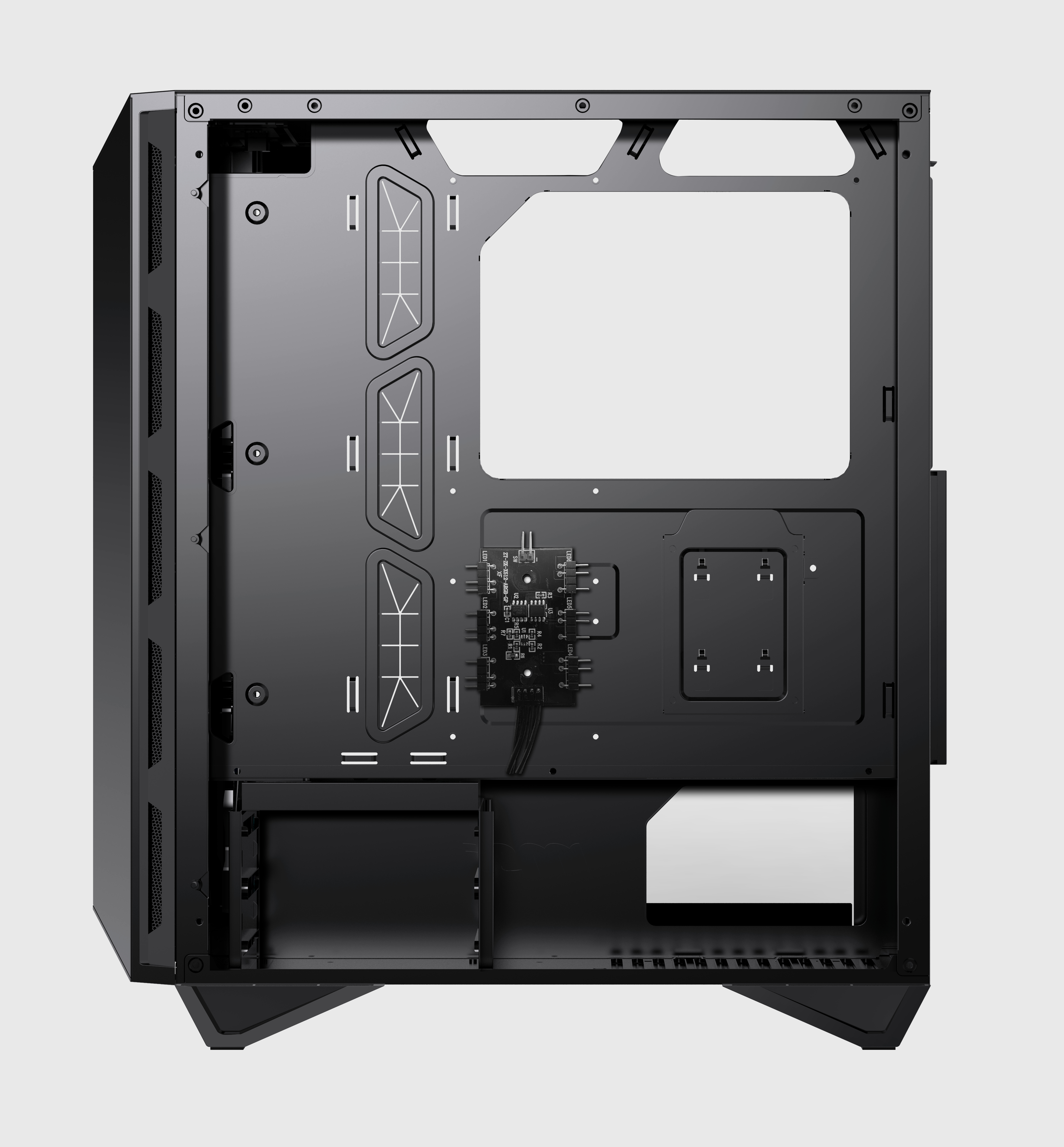 Gabinete MSI MPG GUNGNIR 110R Negro
