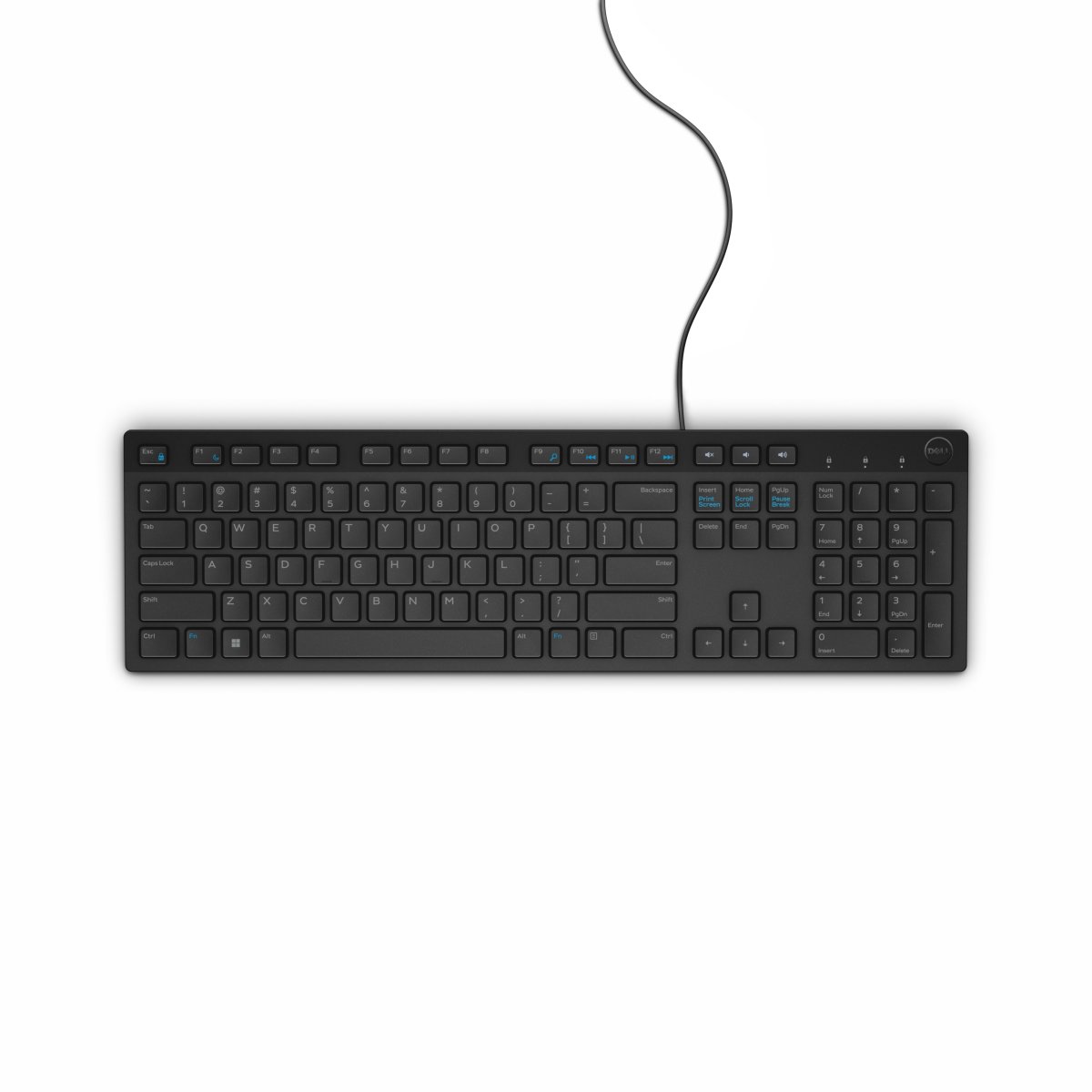 Kit Teclado y Mouse Dell KM300C Alámbrico USB Español Color Negro - imagen 5