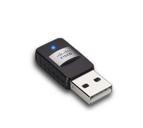 Adaptador de Wi-Fi USB-A Linksys AE6000, 2.4GHz 150Mbps/5GHz 433Mbps