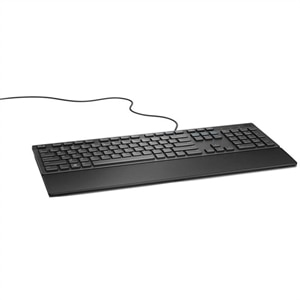 Teclado Alámbrico Dell KB216-BK-US, Color Negro, Ingles