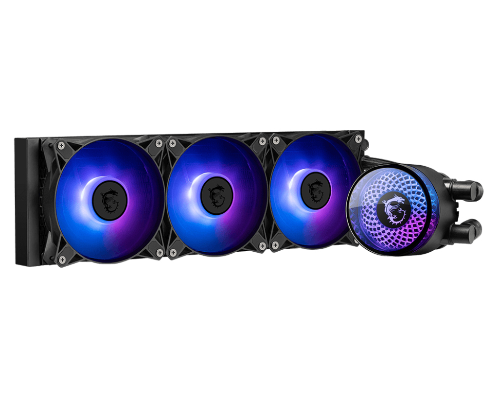 Enfriamiento Liquido 360mm MSI MAG CORELIQUID A12 360, ARGB, Color Negro - imagen 3