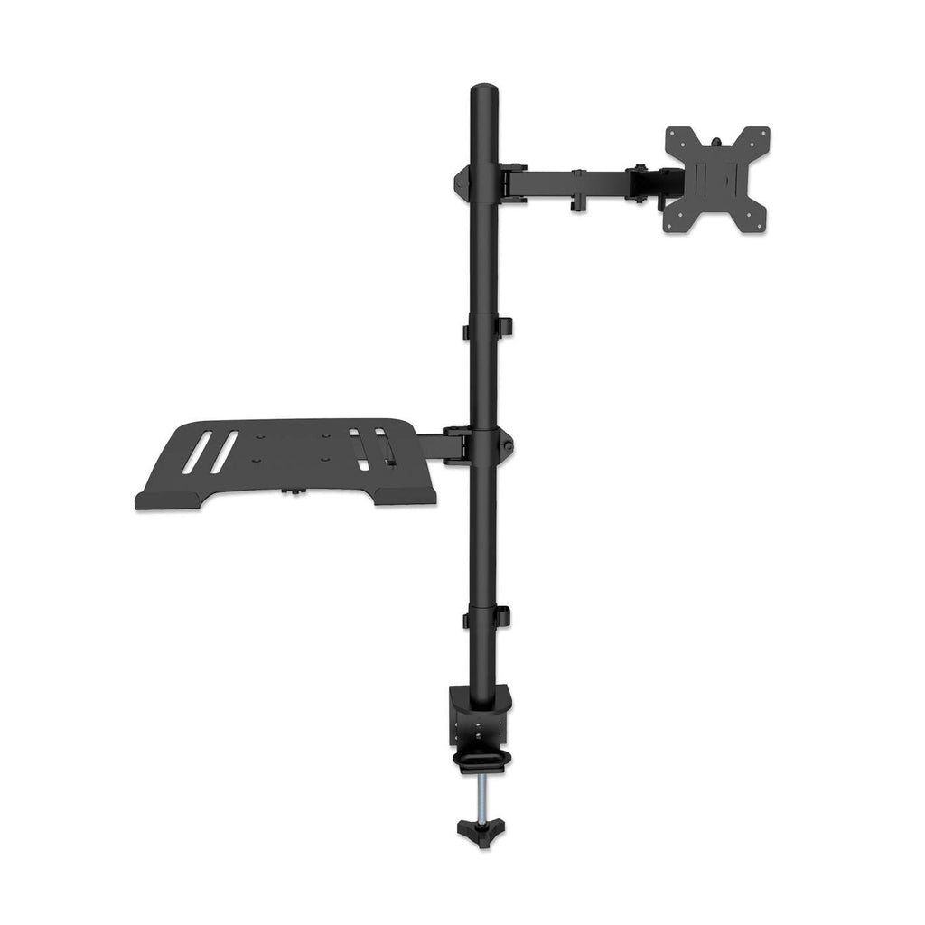 Soporte Articulado de escritorio para Monitor y Laptop, Manhattan 462136, de 13" a 32", hasta 8kg, VESA 100x100 Max - imagen 3