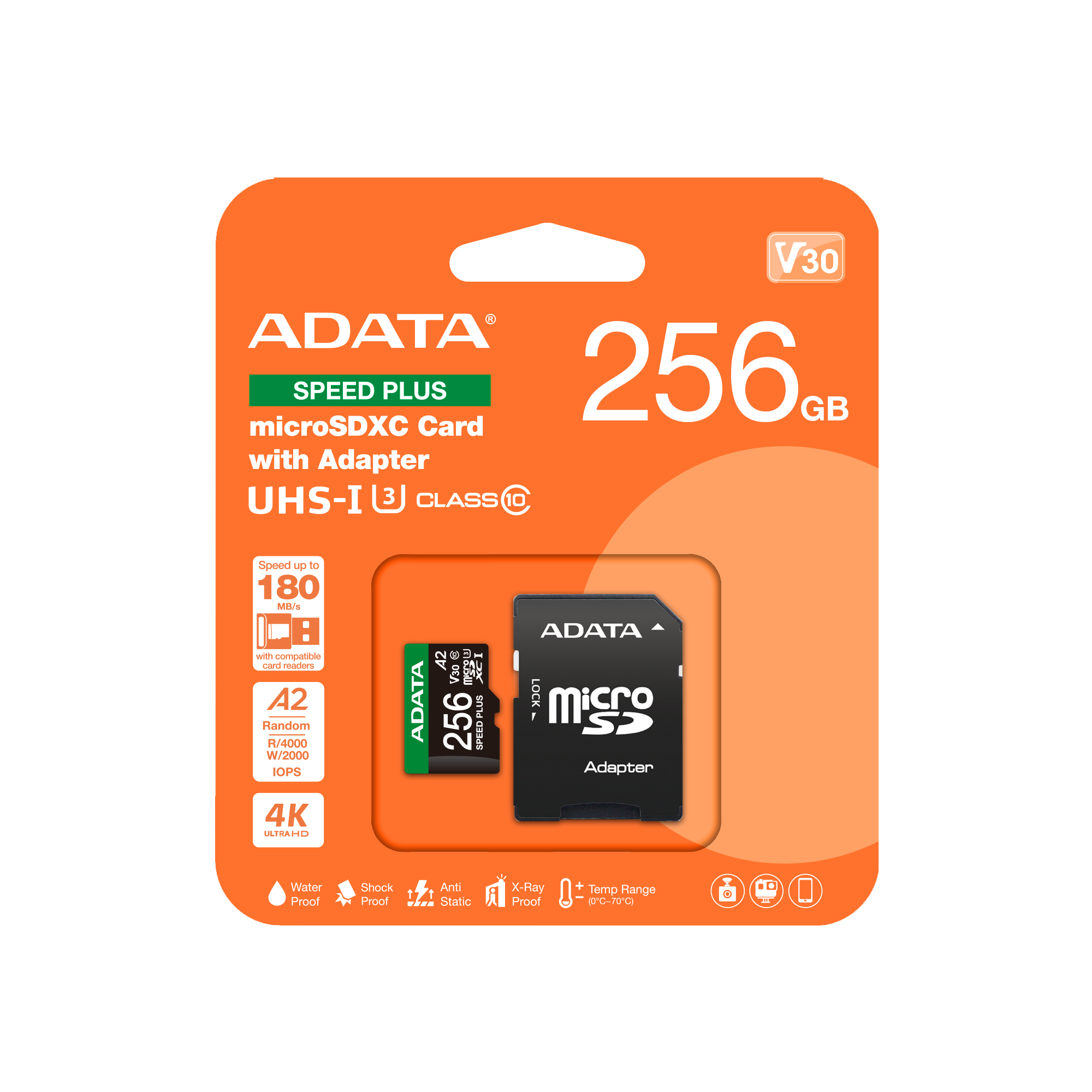 Memoria Adata microsd 256GB SPEED PLUS - imagen 3
